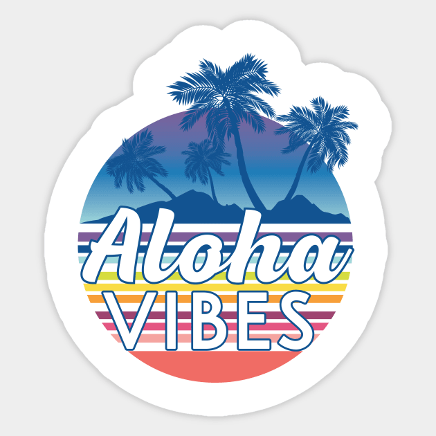 Aloha Vibes Sticker by Blister